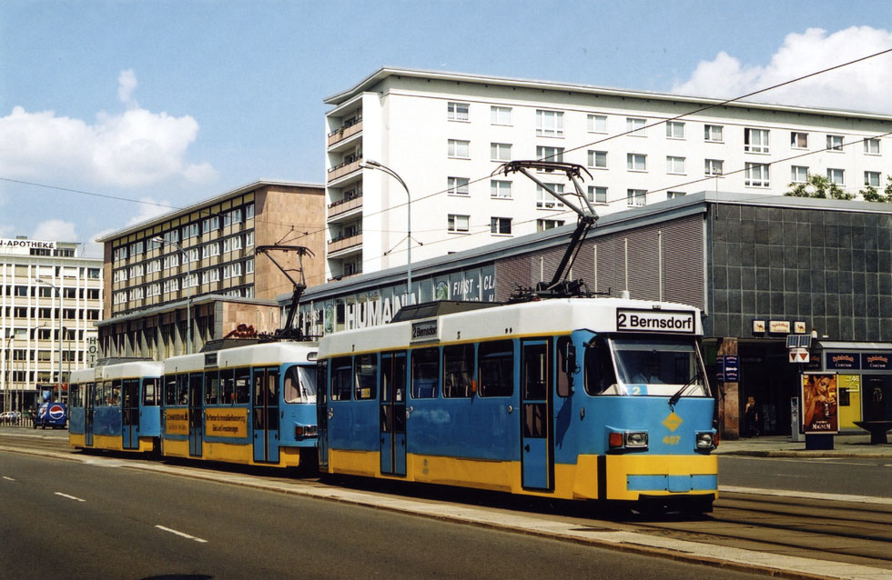 Хемниц, Tatra T3DM № 497