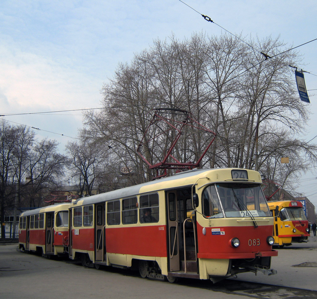 Екатеринбург, Tatra T3SU (двухдверная) № 083