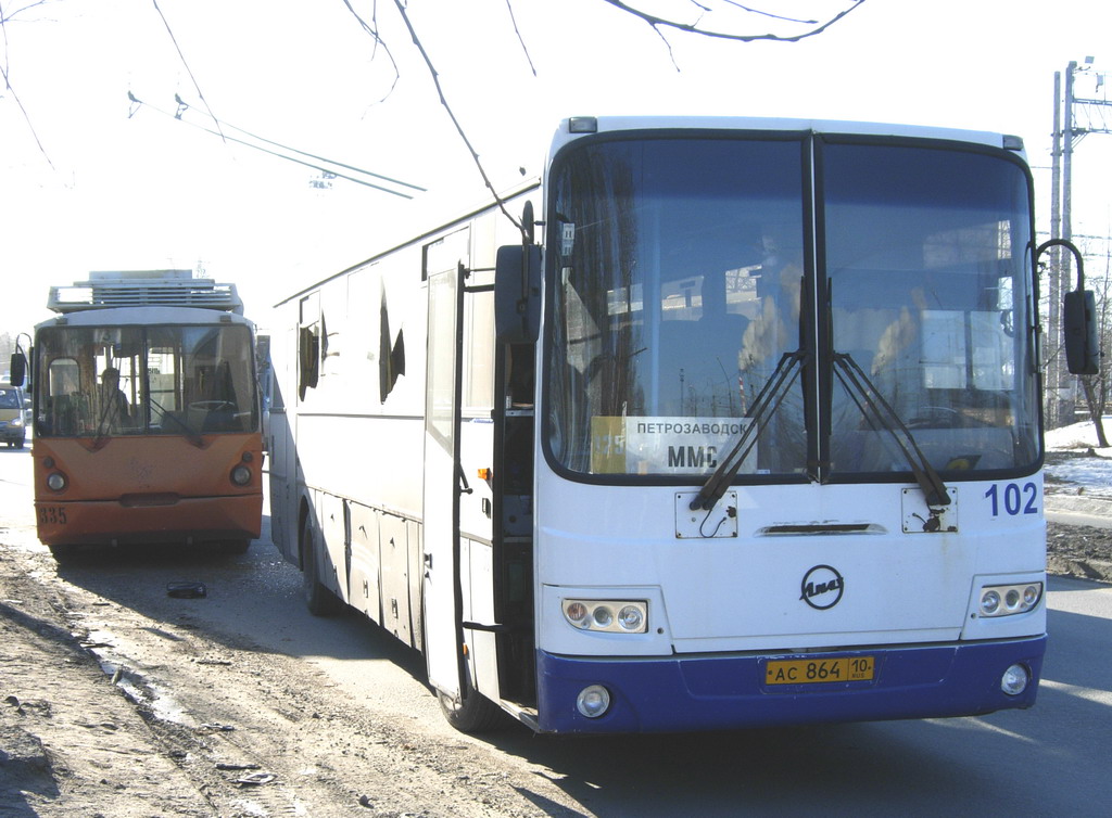 Petrozavodsk, VZTM-5284 N°. 335; Petrozavodsk — Accidents