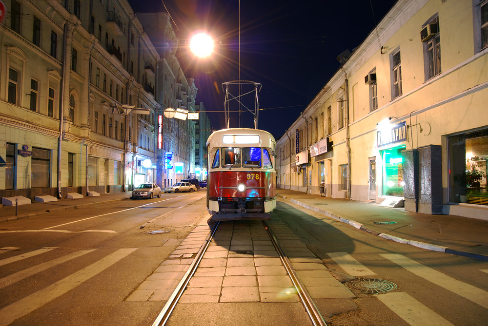 Москва, Tatra T2SU № 378