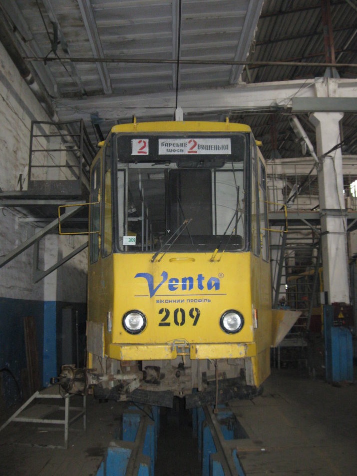 Винница, Tatra KT4SU № 209