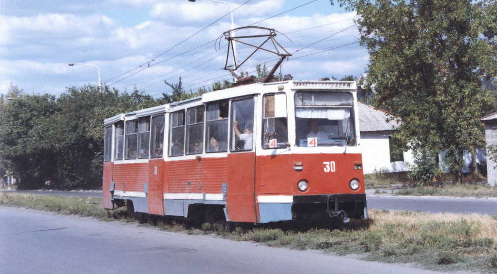 Шахты, 71-605 (КТМ-5М3) № 30; Шахты — Шахтинский трамвай в 1990-е гг.