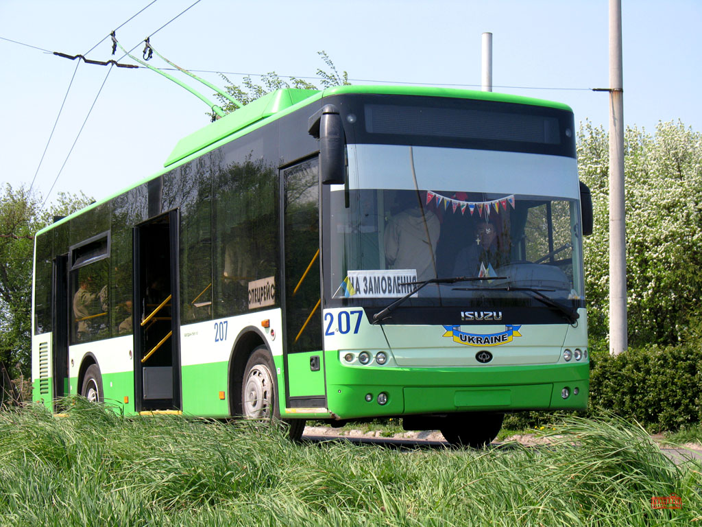 Lutsk, Bogdan T50110 № 207; Lutsk — Phototravelling Т501.10 # 207, 02.05.2009