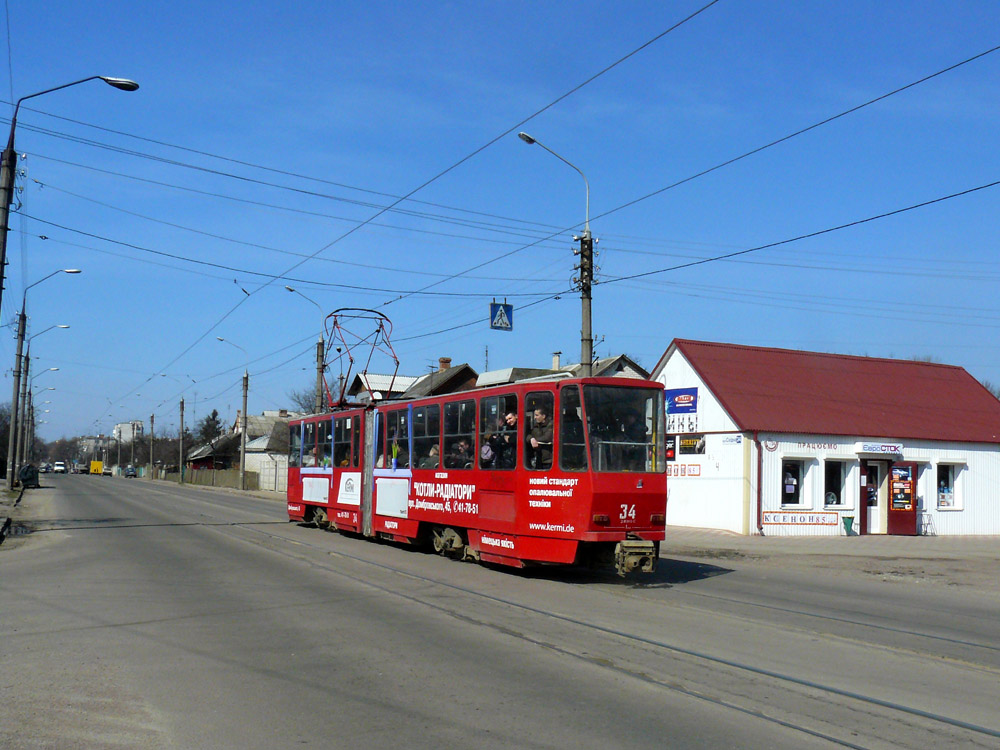 Zhytomyr, Tatra KT4SU nr. 34