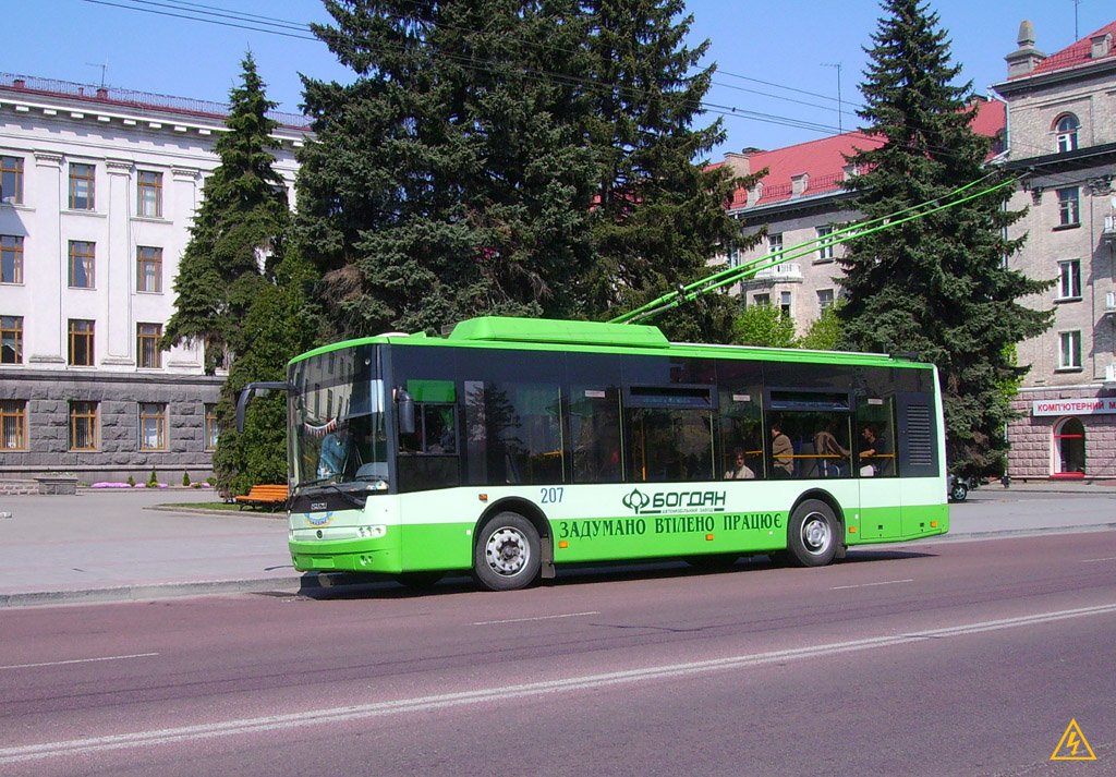 Lutsk, Bogdan T50110 № 207; Lutsk — Phototravelling Т501.10 # 207, 02.05.2009