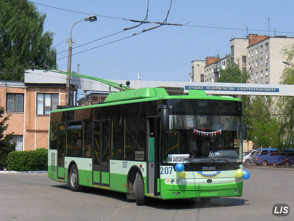 Łuck, Bogdan T50110 Nr 207; Łuck — Phototravelling Т501.10 # 207, 02.05.2009