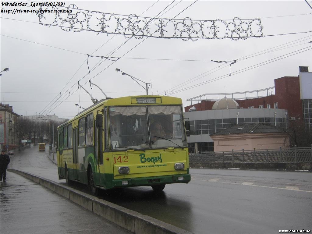 Rivne, Škoda 14Tr05 č. 142