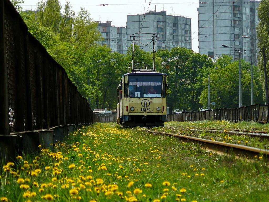 Киев, Tatra T6B5SU № 303; Киев — Трамвайные линии: Скоростной трамвай