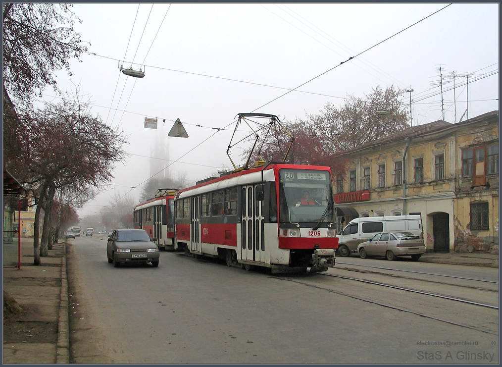 Самара, Tatra T3RF № 1206