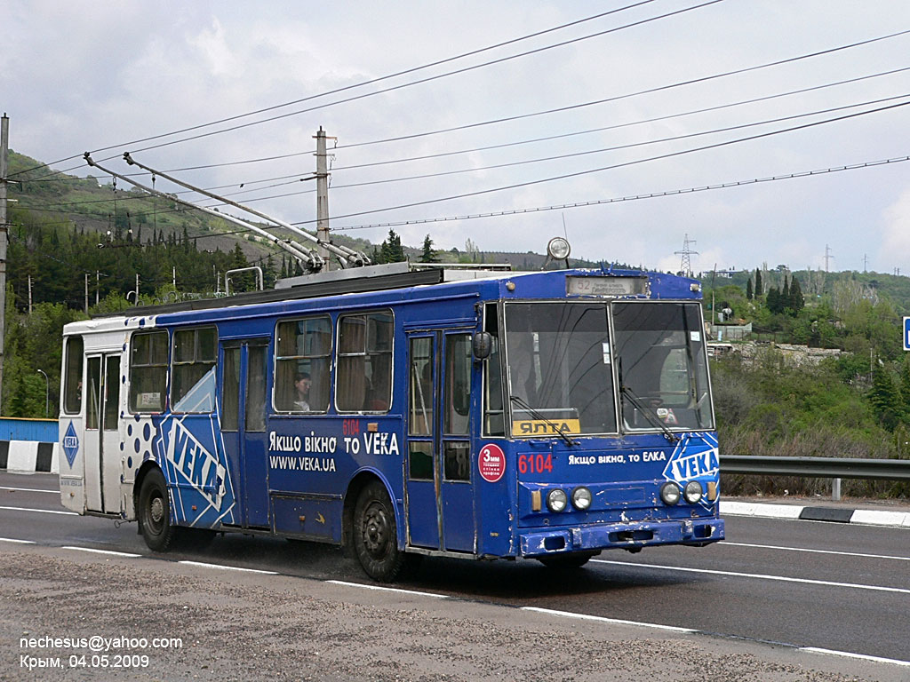 Crimean trolleybus, Škoda 14Tr89/6 № 6104