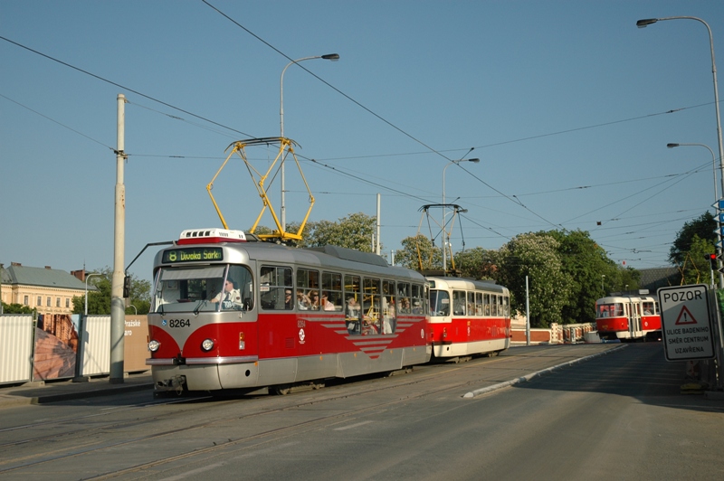 Прага, Tatra T3R.PLF № 8264