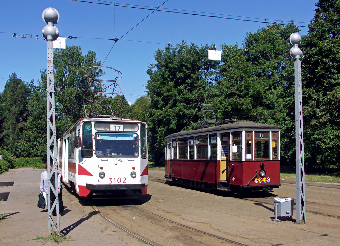 Санкт-Петербург, 71-147К (ЛВС-97К) № 3102; Санкт-Петербург, МС-4 № 2642