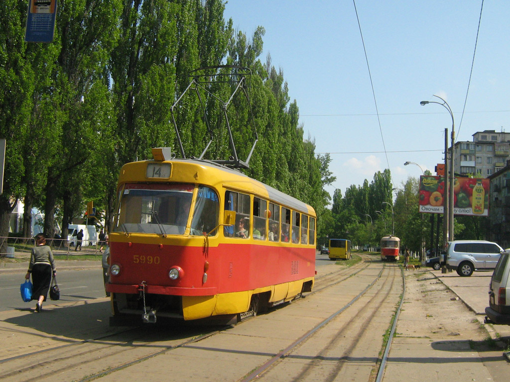 Kyiv, Tatra T3SU № 5990