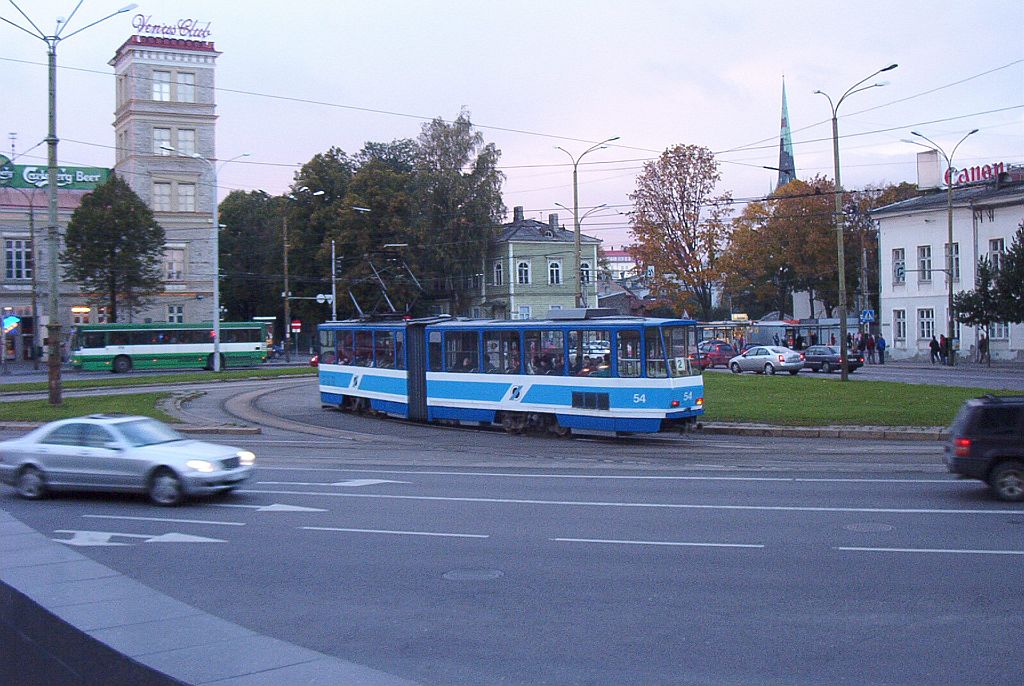 Tallinn, Tatra KT4SU № 54
