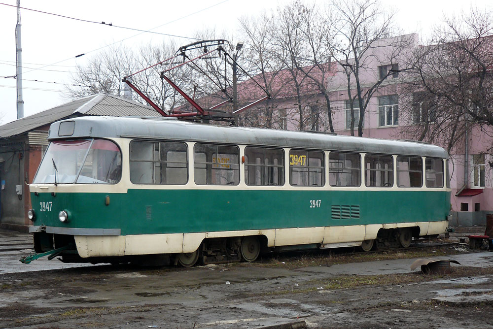 Донецк, Tatra T3SU № 3947