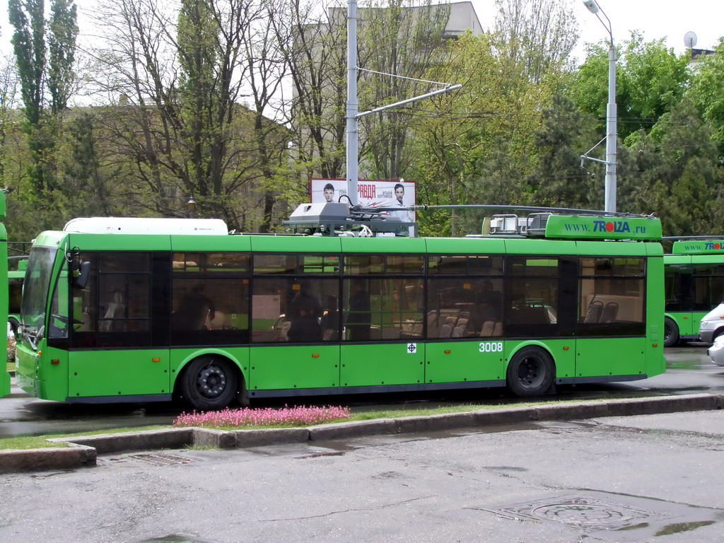 Одесса, Тролза-5265.00 «Мегаполис» № 3008; Одесса — 08.05.2009 — Презентация троллейбусов Тролза-5265 «Мегаполис»