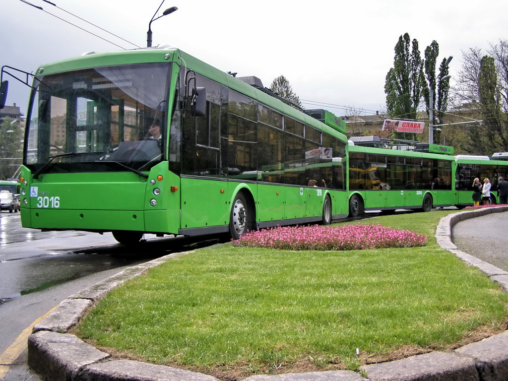 Одесса, Тролза-5265.00 «Мегаполис» № 3016; Одесса — 08.05.2009 — Презентация троллейбусов Тролза-5265 «Мегаполис»