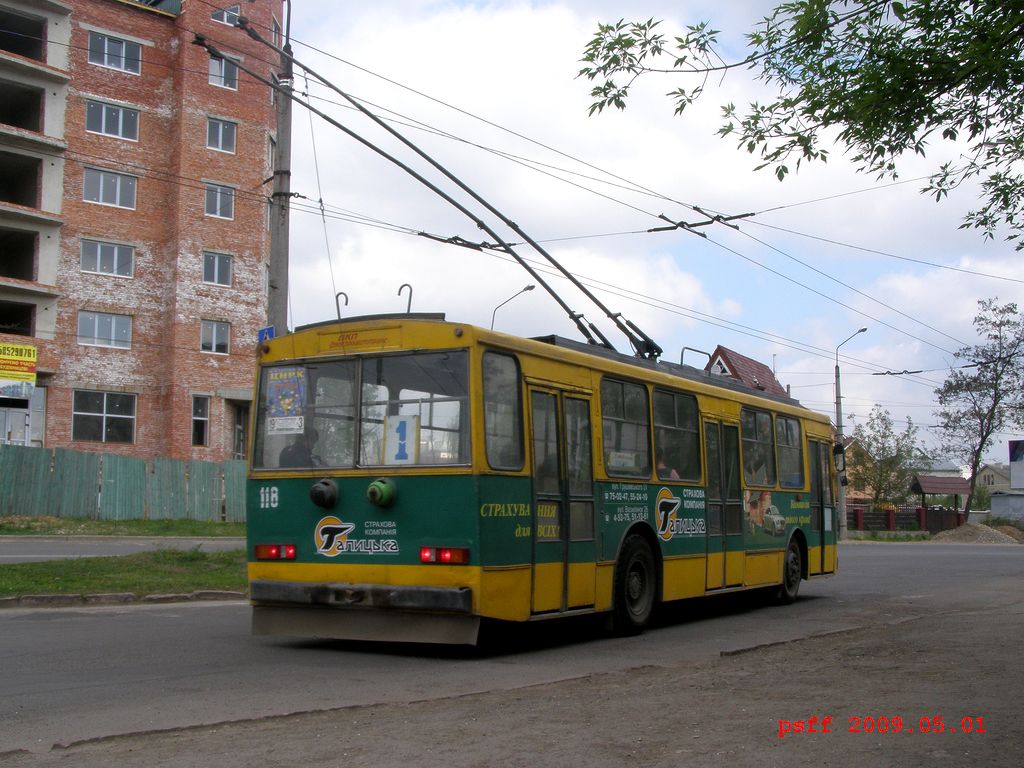 Ивано-Франковск, Škoda 14Tr02 № 118