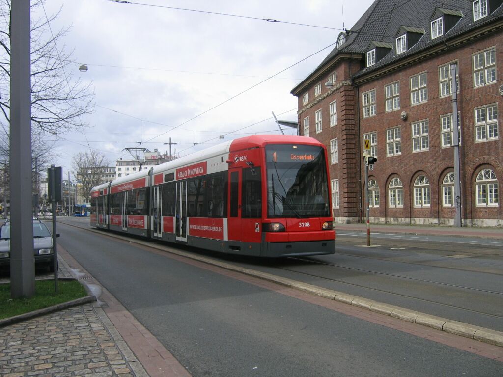 Bremen, Bombardier GT8N1 № 3108