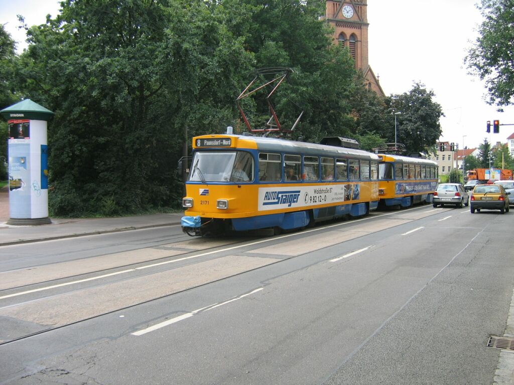 Leipzig, Tatra T4D-M1 N°. 2171