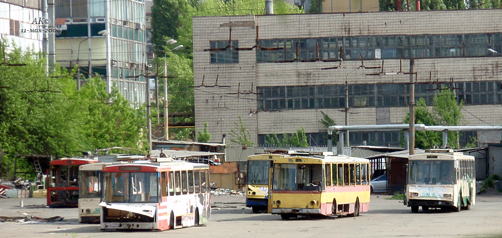 Киев — Троллейбусные депо: 1. Старая территория на ул. Красноармейской (Большой Васильковской)