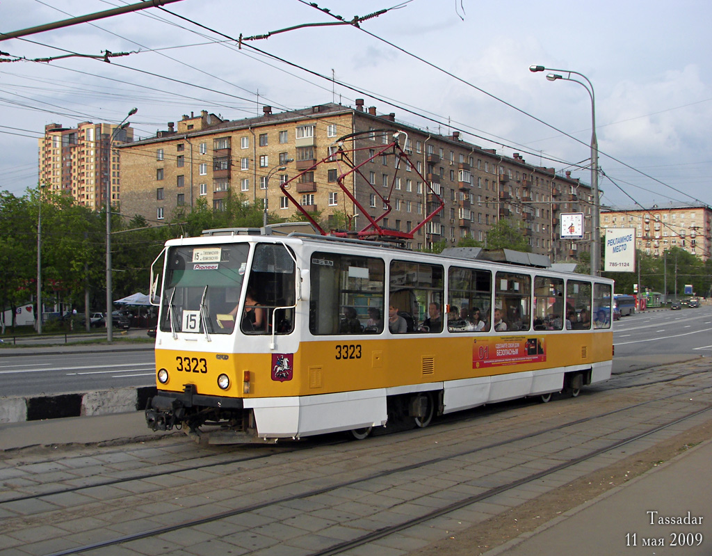 Maskva, Tatra T7B5 nr. 3323