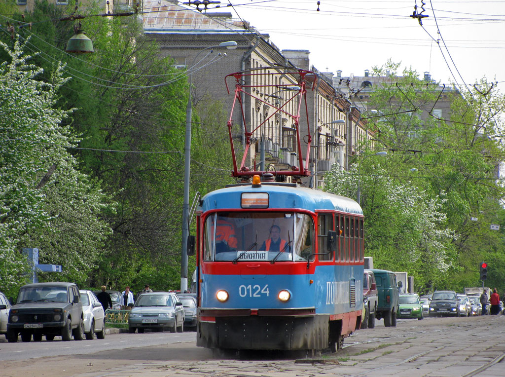 Moscou, Tatra T3SU (2-door) N°. 0124