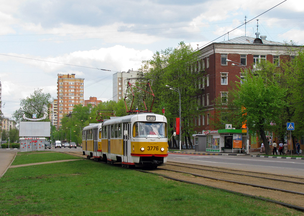 Moszkva, Tatra T3SU — 3776