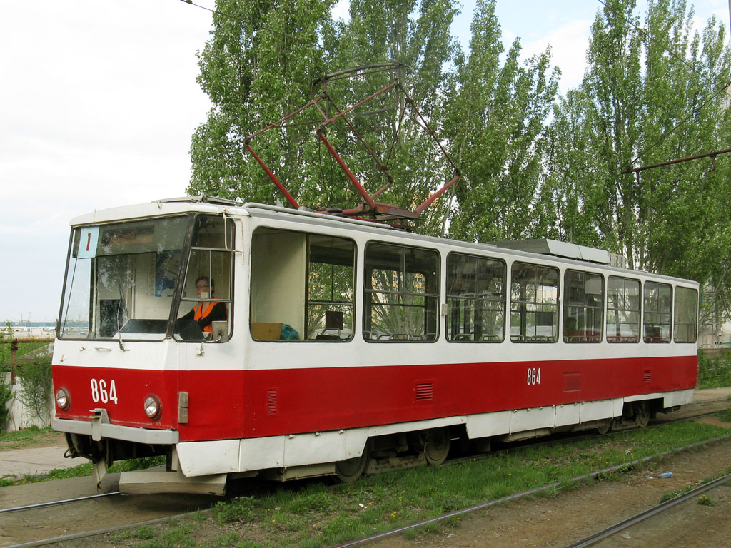 Самара, Tatra T6B5SU № 864