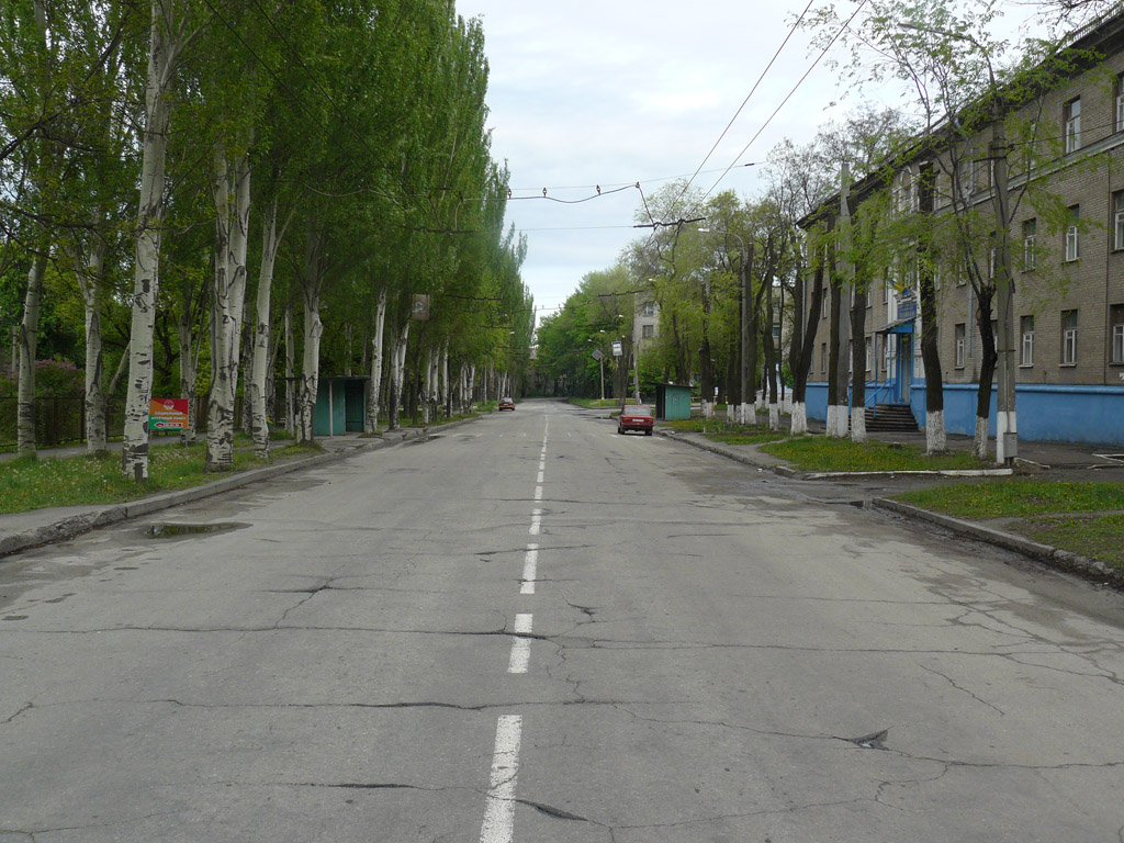 Zaporižžja — Trolleybus line to Kremniypolimer