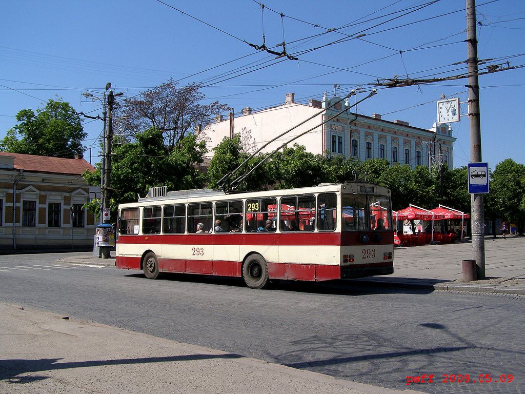 Черновцы, Škoda 14Tr89/6 № 293