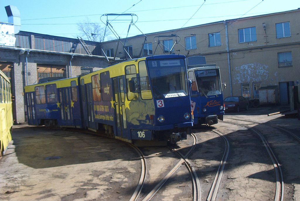 Таллин, Tatra KT4SU № 106