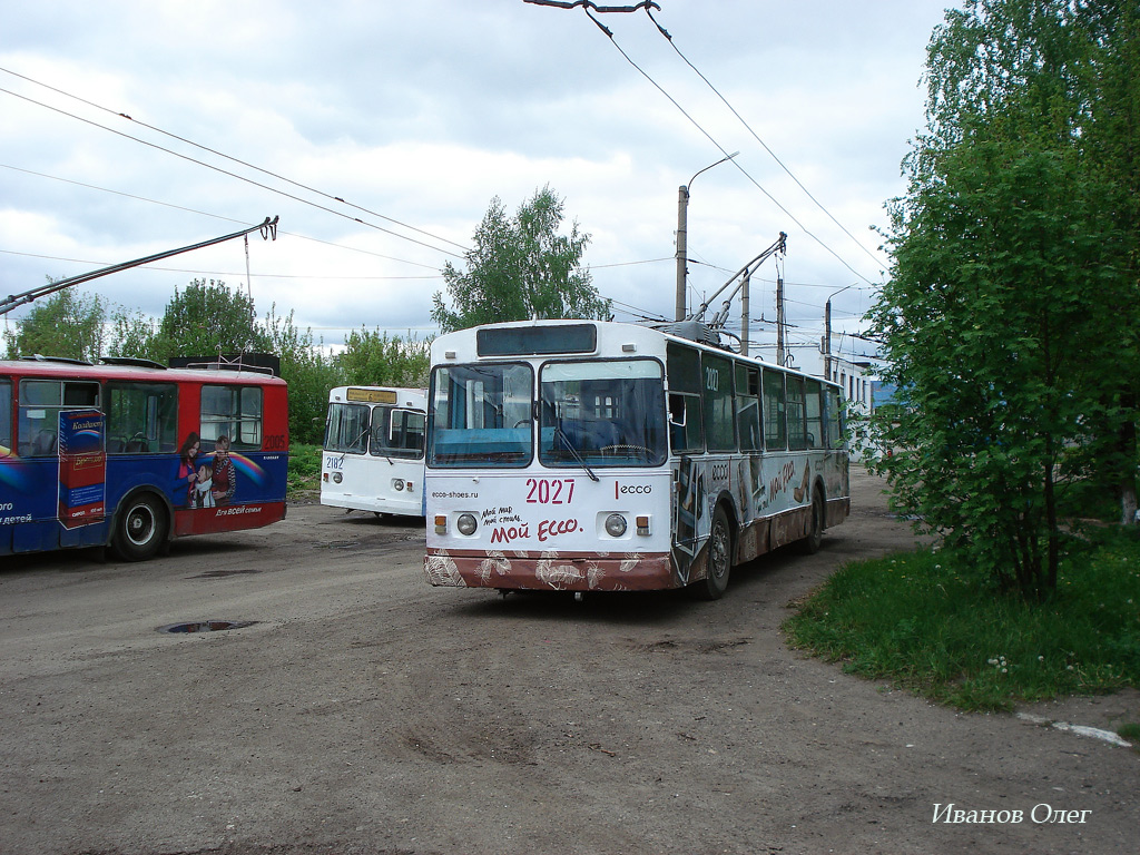 Казань, ЗиУ-682В № 2027