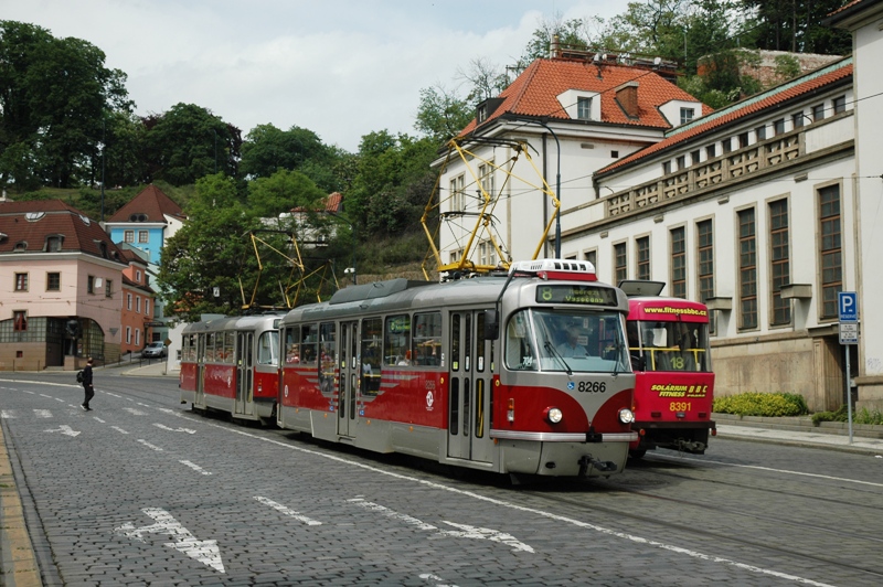 Prague, Tatra T3R.PLF № 8266