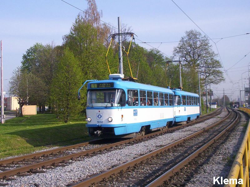 Ostrava, Tatra T3G Nr. 1032
