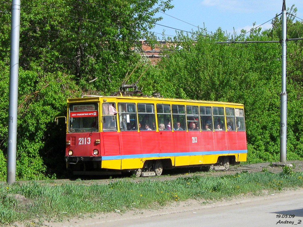 Novosibirsk, 71-605 (KTM-5M3) # 2113