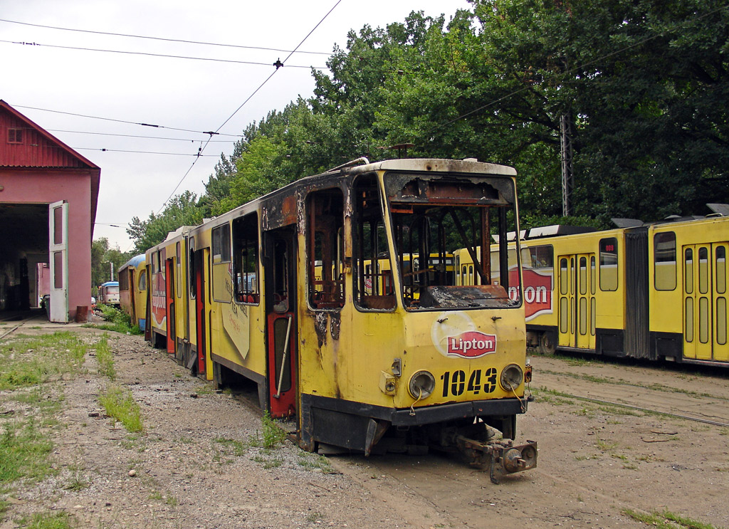 Almaty, Tatra KT4D Nr. 1043
