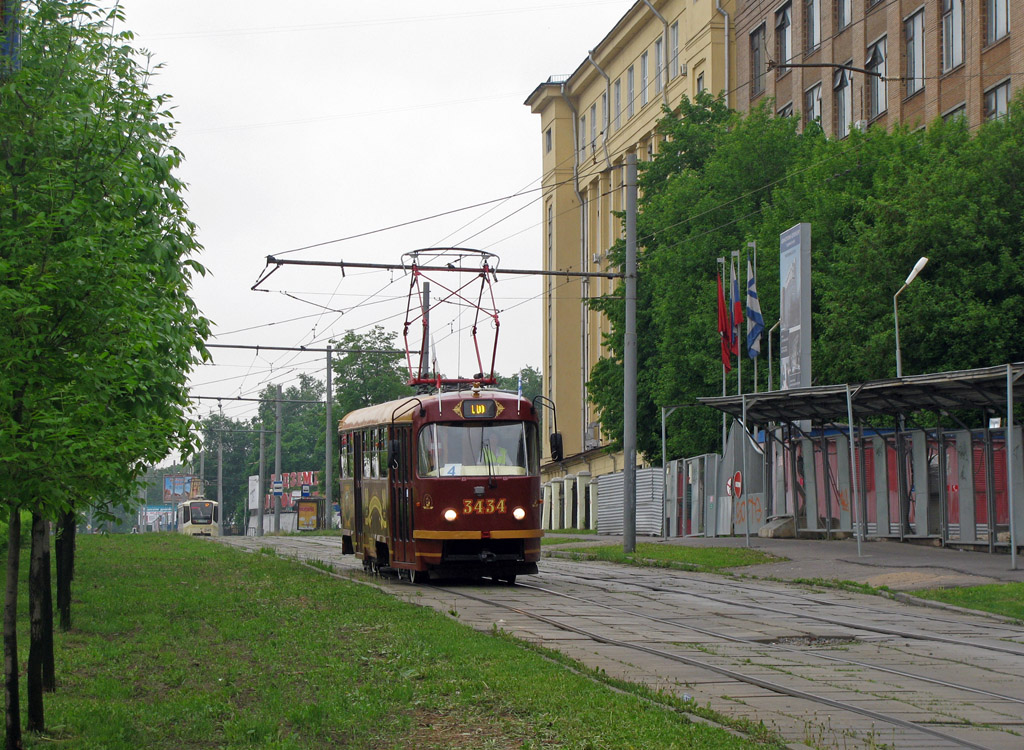 Moscow, MTTCh № 3434; Moscow — 25th Championship of Tram Drivers