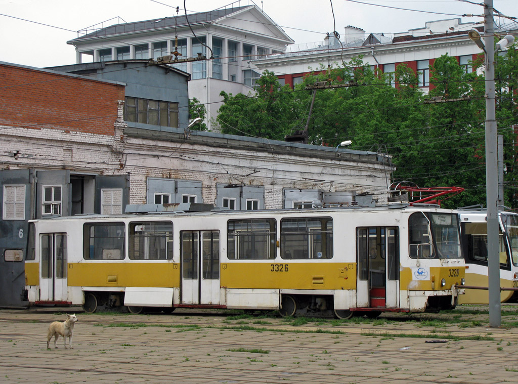 Москва, Tatra T7B5 № 3326