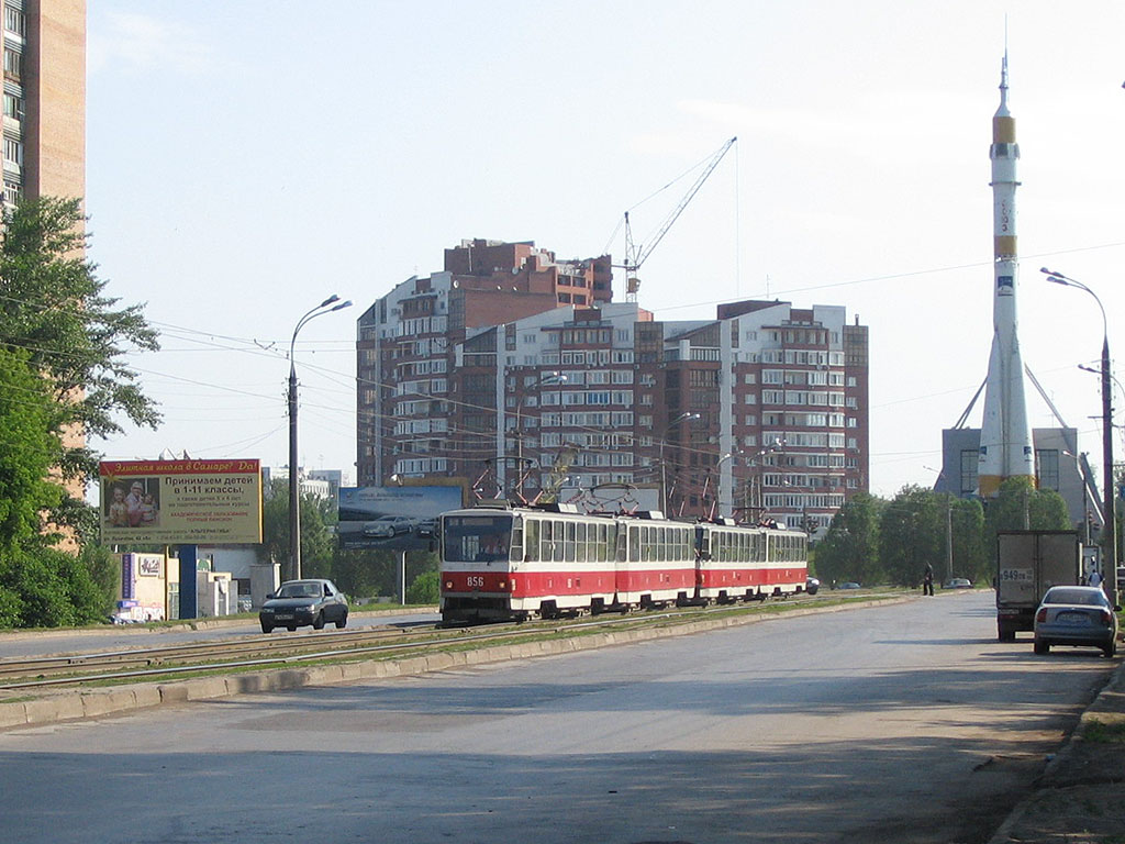 Самара, Tatra T6B5SU № 856