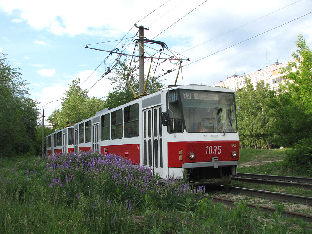 Самара, Tatra T6B5SU № 1035