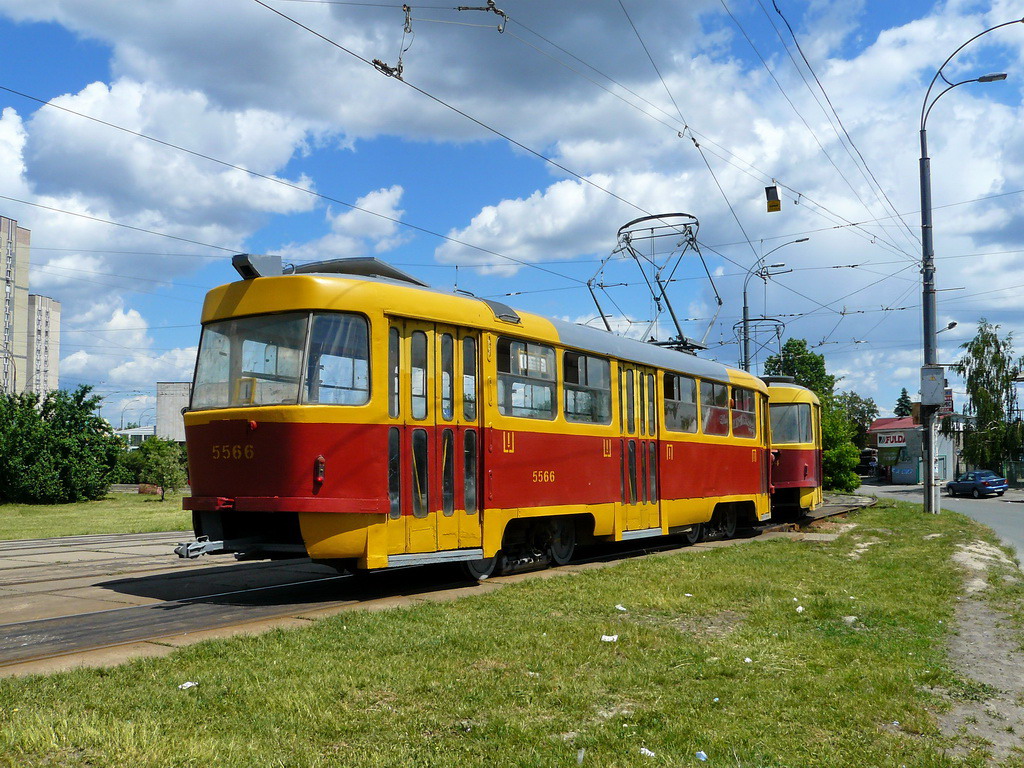 Kyiv, Tatra T3SU № 5566