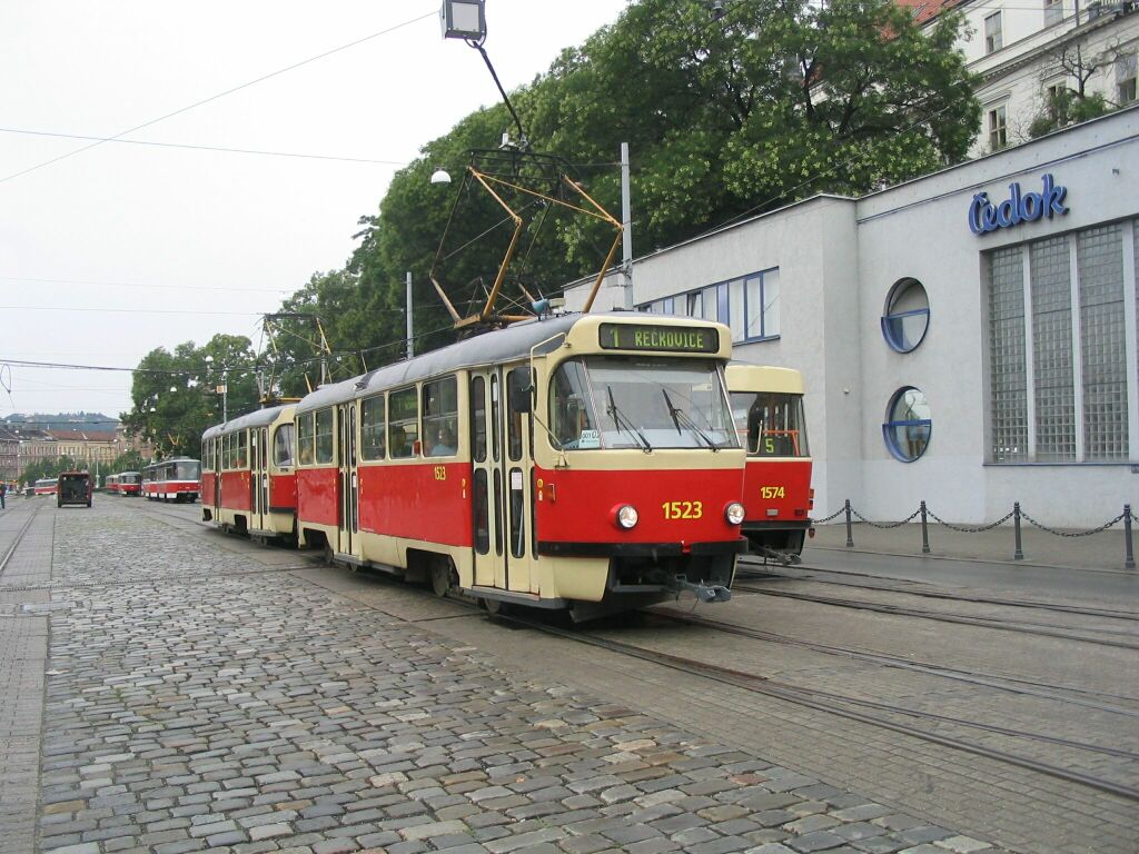 Brno, Tatra T3 № 1523