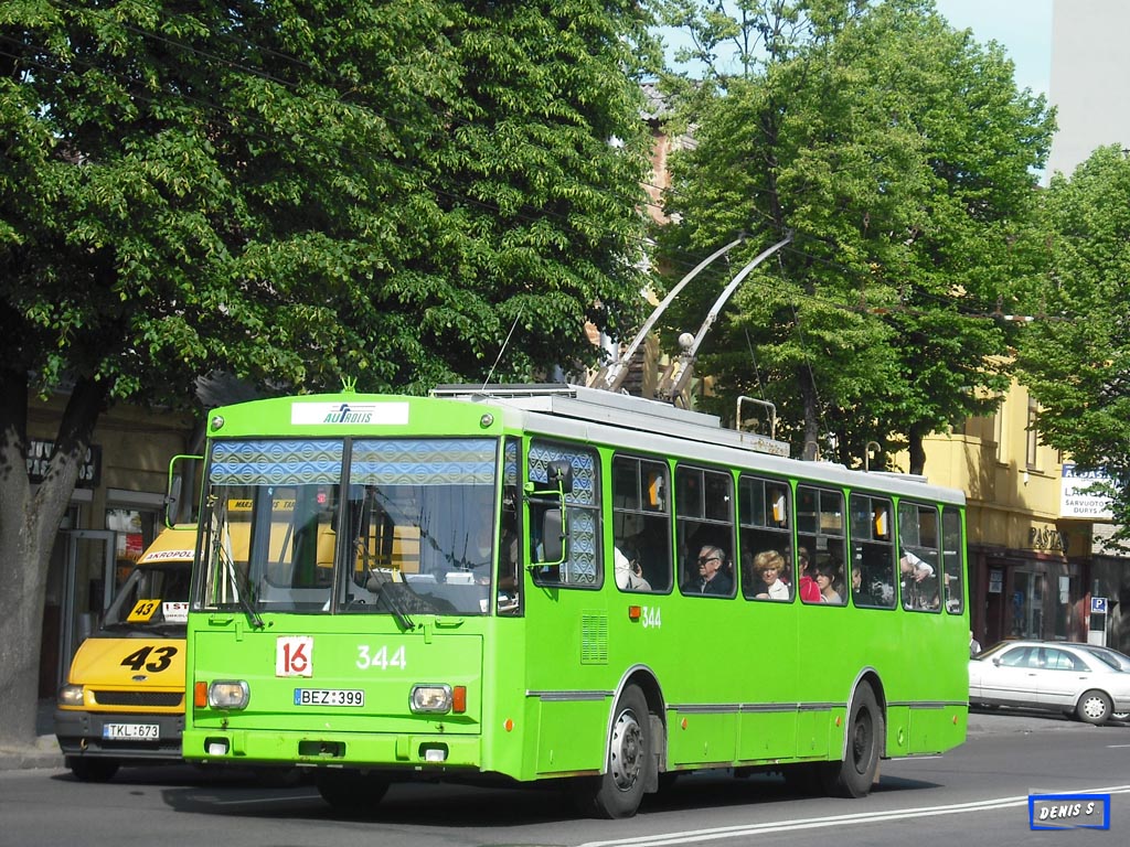 Каунас, Škoda 14Tr13/6 № 344
