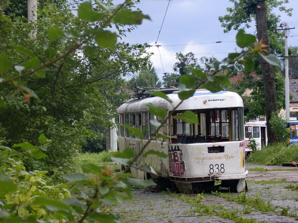 Львов, Tatra T4SU № 838