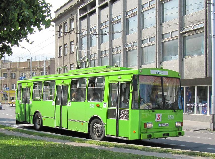 Каунас, Škoda 14Tr13/6 № 338