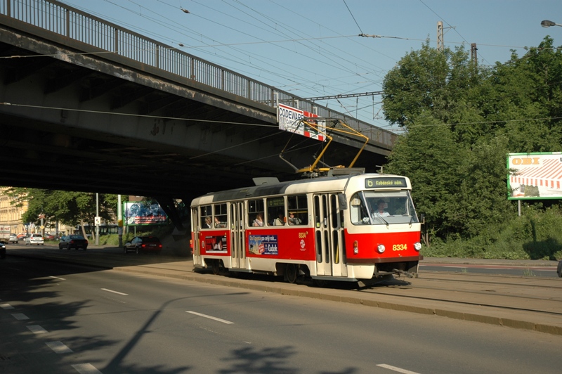 Прага, Tatra T3R.P № 8334