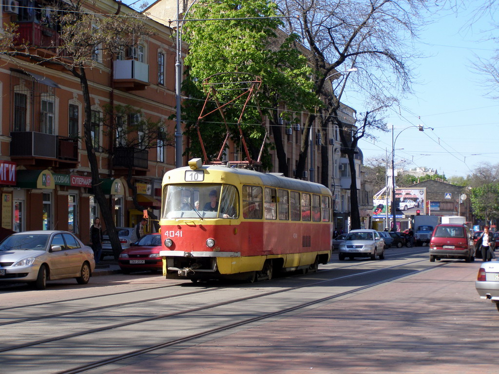 Odesa, Tatra T3SU # 4041