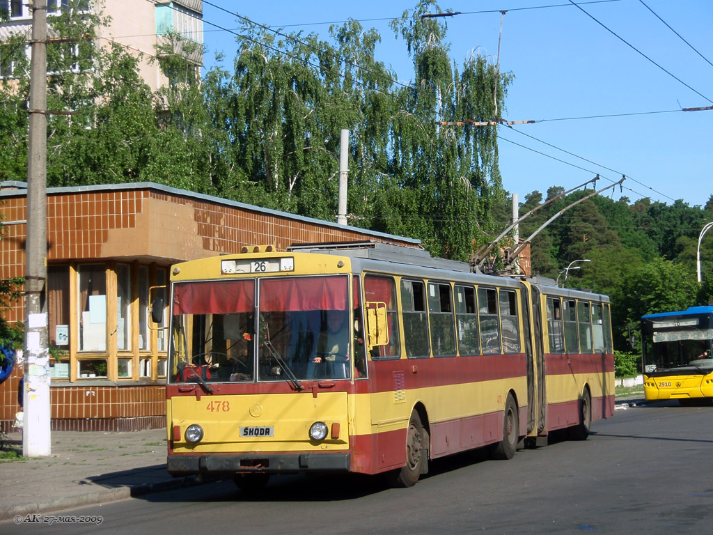 Киев, Škoda 15Tr03/6 № 478