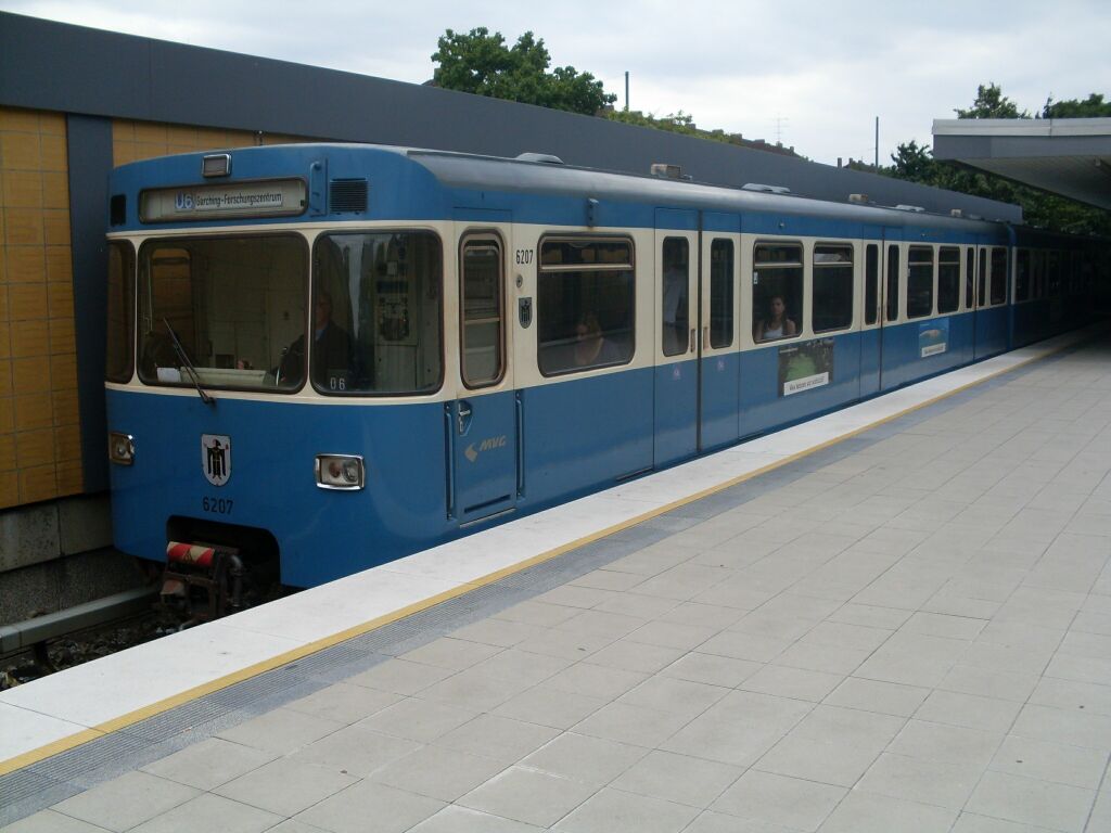 Мюнхен, WMD A2.3 № 6207; Мюнхен — U-Bahn — Линии U3/U6